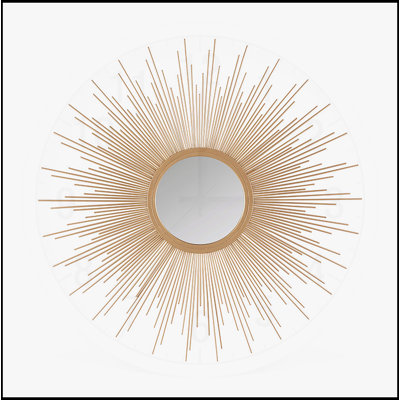 Magnifique miroir mural Sunburst pour une décoration élégante et glamour