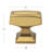 Deco 1 1/8" Length Bar Knob Multipack-50118172