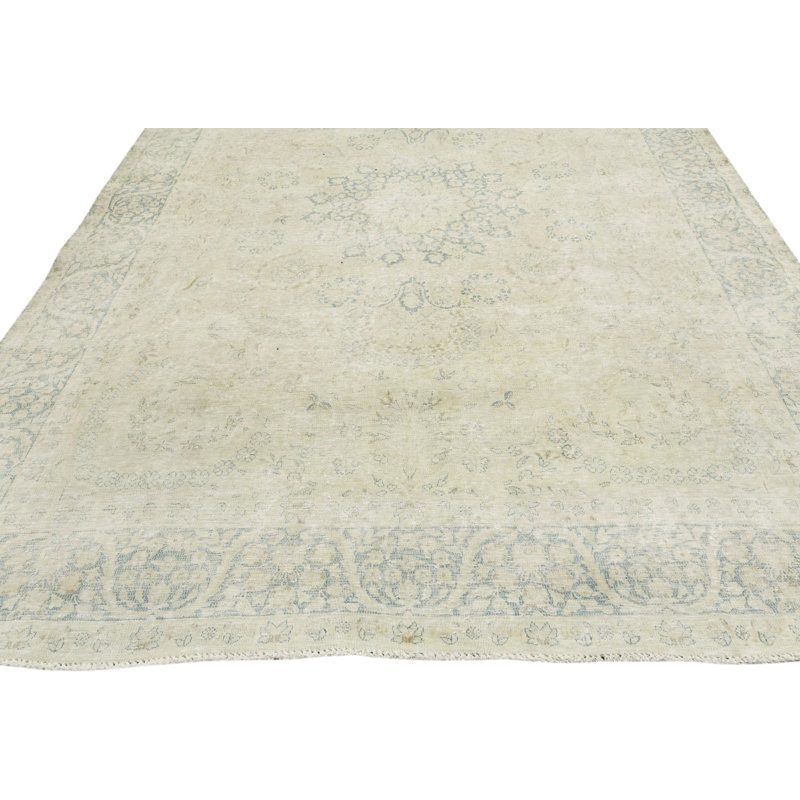 Muted Beige Traditional 8X10 Oriental Area Rug