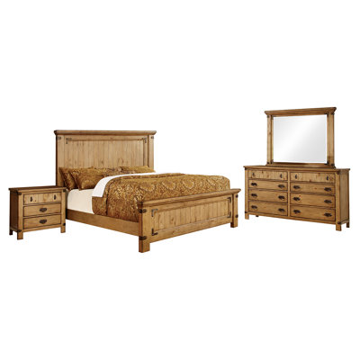 Cedartown Solid Wood Piece Bedroom Set