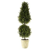 Artificial Boxwood Topiary Ball / Indoor Outdoor Artificial Plant Ball –  Arttoreal