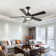 Ehrin 51.96'' Ceiling Fan with LED Lights