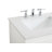 Sinclaire 24'' Single Bathroom Vanity with Engineered Marble Top-595369484