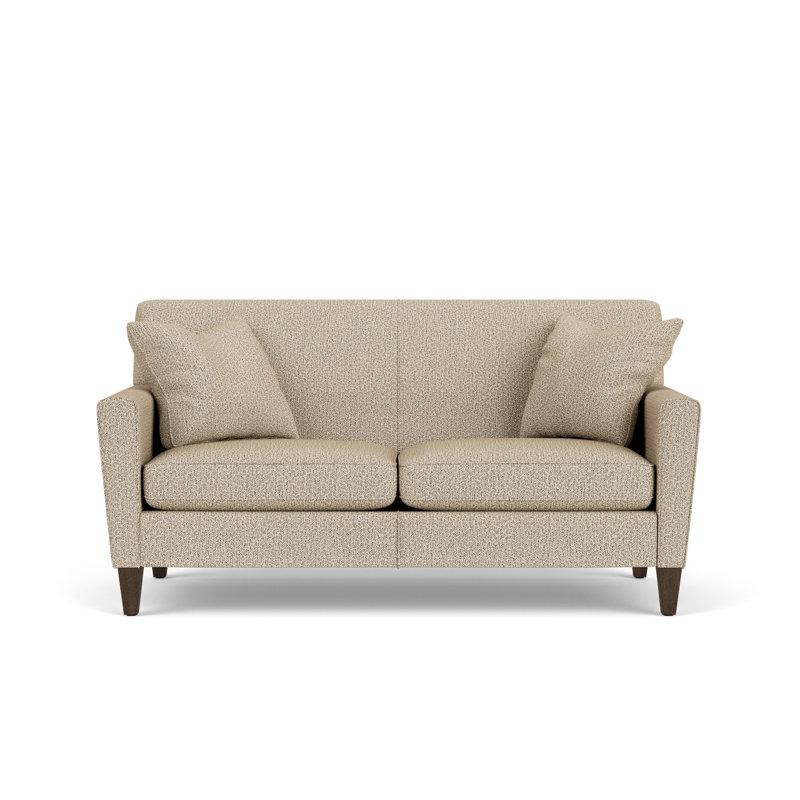 Canapé à accoudoirs arrondis 70 po, Polypropylène / oléfine beige clair