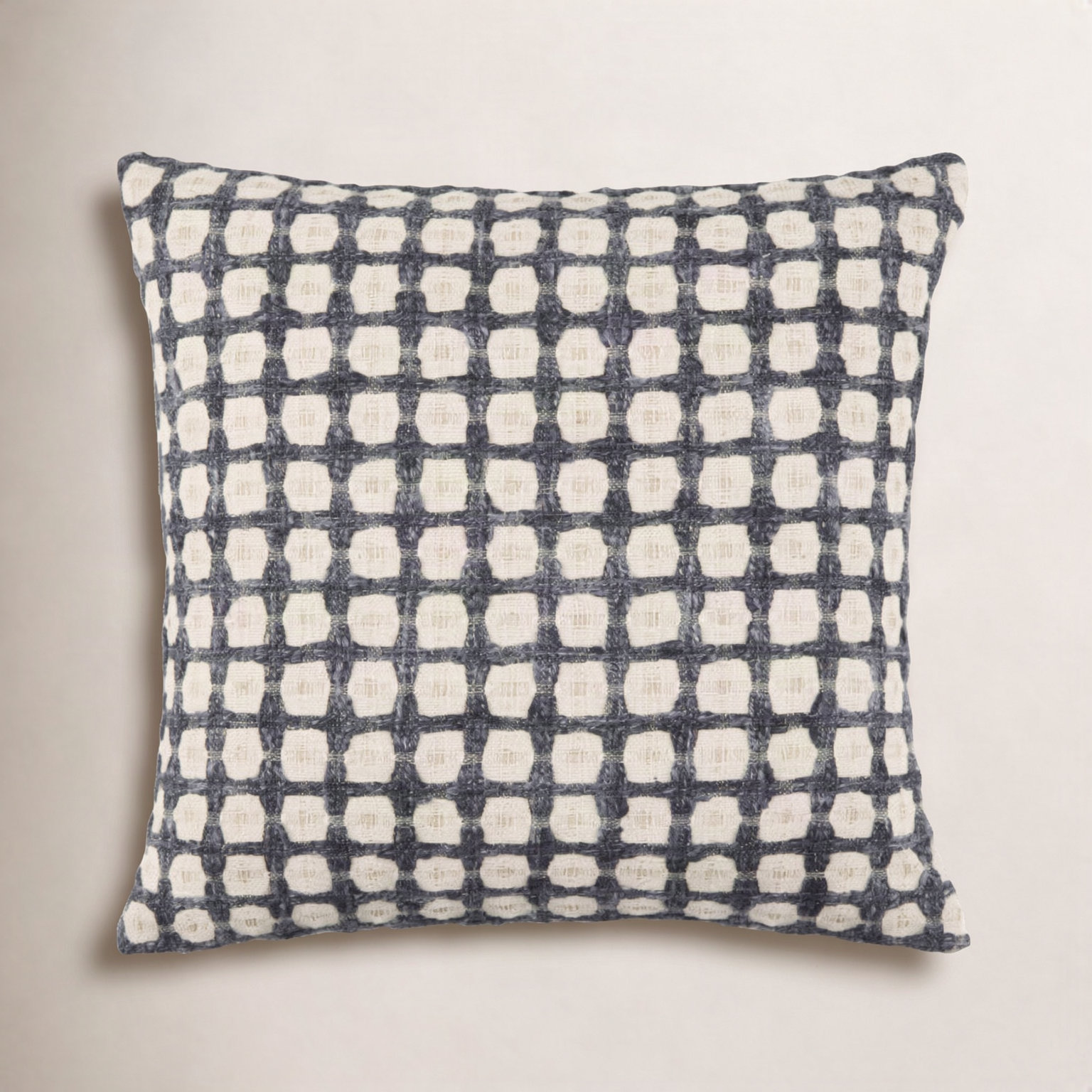 Cotton Throw Pillow, 20"H x 20"W