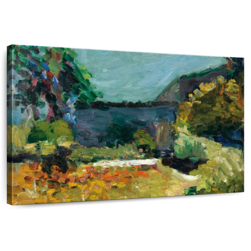 Paysage de Senne, 1898, H 8 po x l 12 po