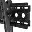 Support de plancher noir avec tablette pouvant supporter jusqu'à 132 lb