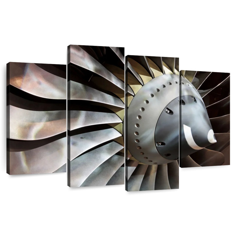 Moteur turbo Mehar, H 27 po x l 43 po