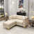 Faux Leather-Beige sélectionné