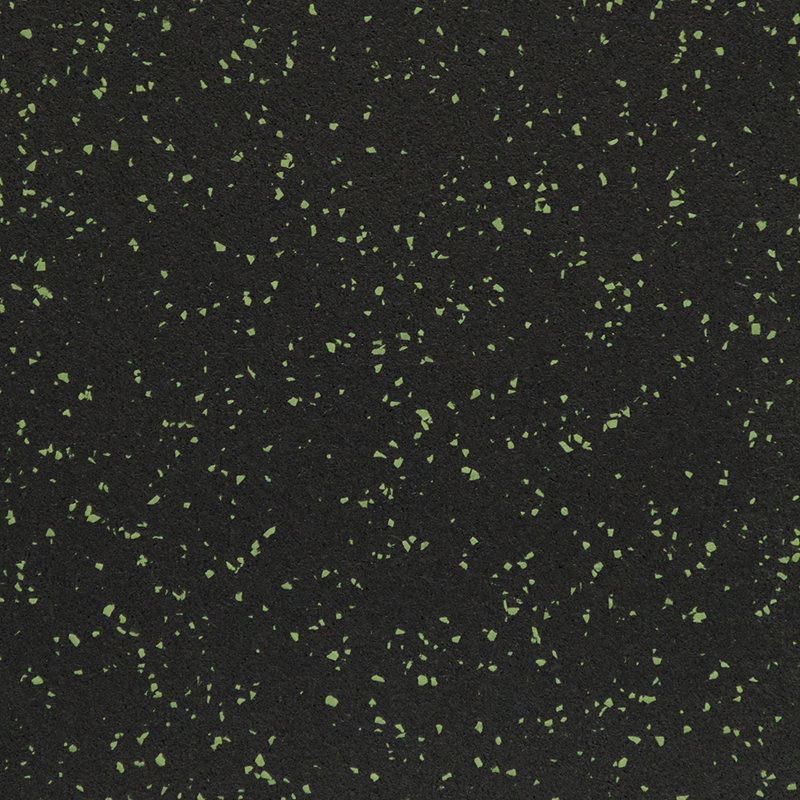Carreaux de caoutchouc 3/8 po Recoil Fit, Noir/vert