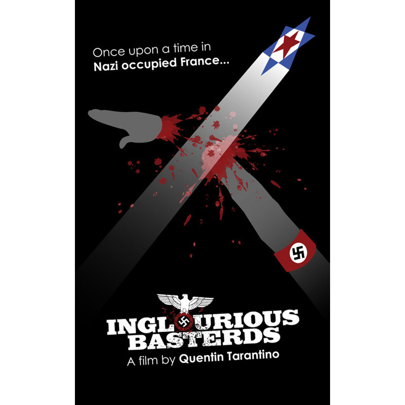 Inglourious Basterds, H 24 po x l 15 po