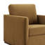 Ensemble de 2 fauteuils pivotants rembourrés Bobbi-548937081
