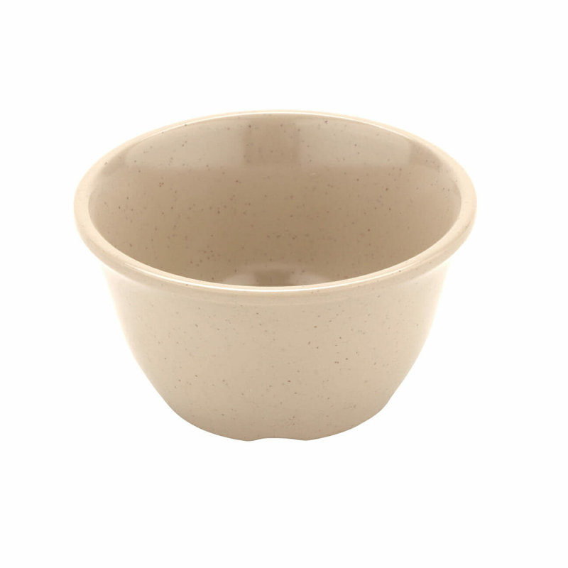 GET BC-70-S Melamine Bouillon Cup / Bowl, 7 Ounce, Sandstone (Set of 12)