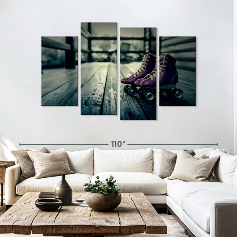 Senne Skating, 54" H x 84" W