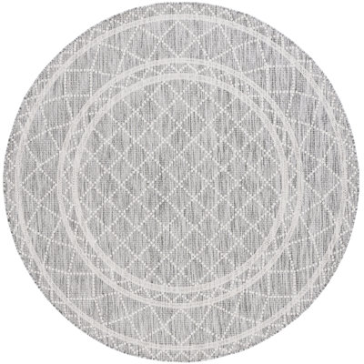 Courtyard Performance Geometric Indoor/Outdoor Area Rug