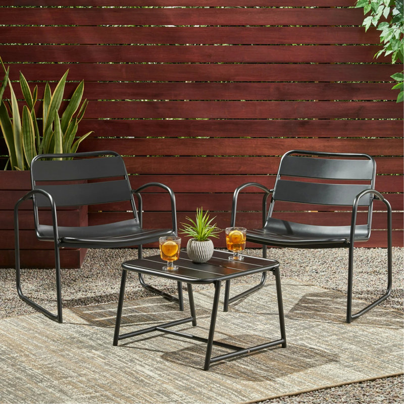 Ensemble de conversation, Matte Black