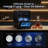 Simzlife Countertop Ice Ball Maker Machine, Sphere Ice Maker, 96 Pcs/24h, Black,Touch Screen