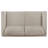 Upholstered Panel Arm Loveseat