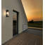 Applique murale d'extérieur Linch en noir-1203467467