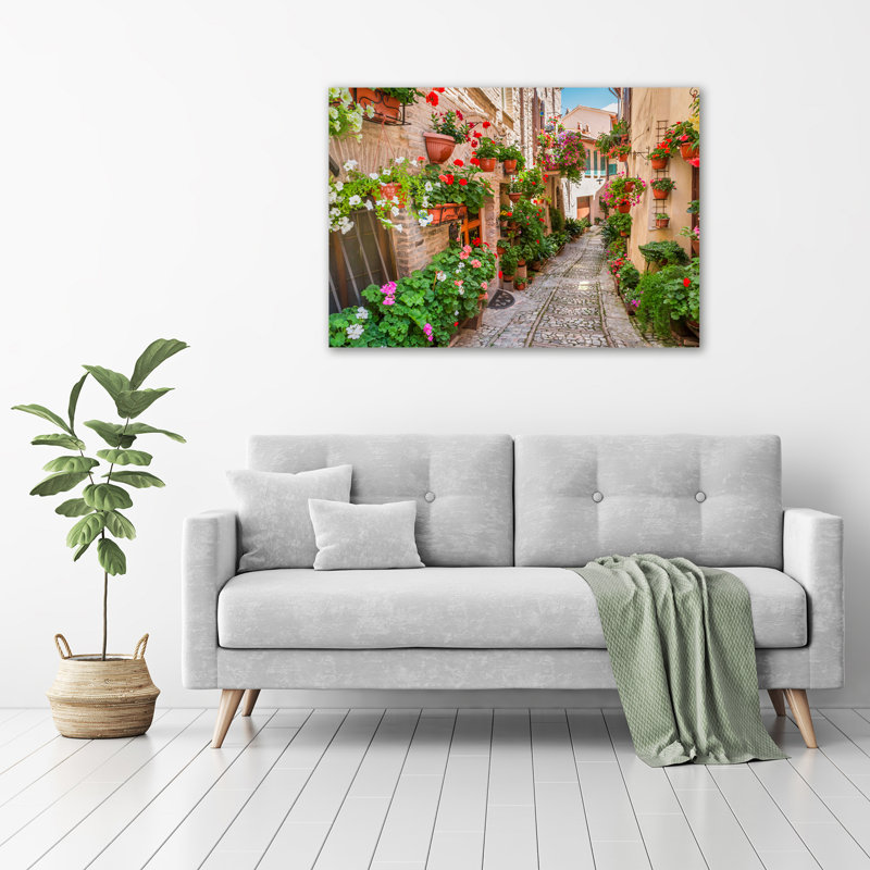 Italian Streets - Wrapped Canvas Print