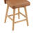  Bisto Genuine Leather Swivel Counter Height Bar Stool with Solid Wood legs-125348339