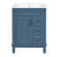 Meuble-lavabo 24 po avec lavabo en céramique et tablette réglable