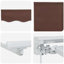 Brayden Studio Retractable Door / Window Awning-1290439597-1290439600