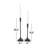 Laqueita 15.4'' H Iron Tabletop Candlestick