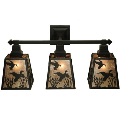 Rustic Lodge 3 - Light Armed Sconce