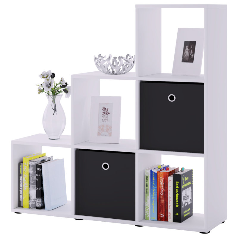 Flounder Cube Bookcase, White