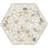Daltile Pebble Oasis Natural Stone Framed Hexagon Pebble Mosaic 11" x 10" (11 PC per Carton) (10.88 SQFT per Carton)-107154115