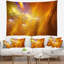 Tapisserie bleu ciel mystic abstract-28497490