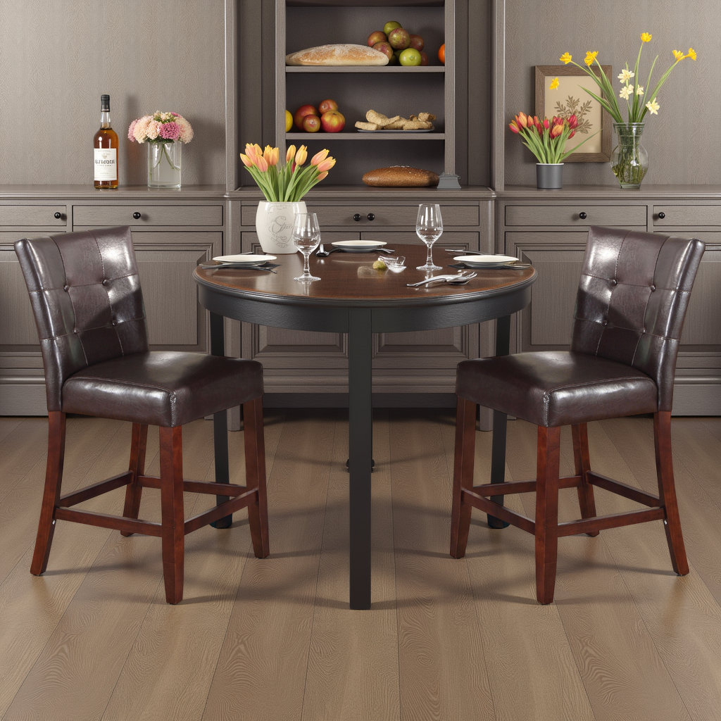Lark Manor™ Transitional Counter-Height Dining Chairs (Set of 2 ...