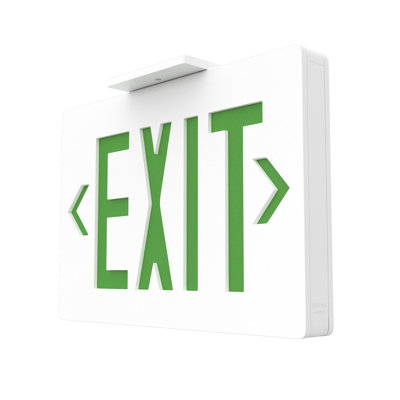 Thermoplastic LED Double Sided Exit Sign