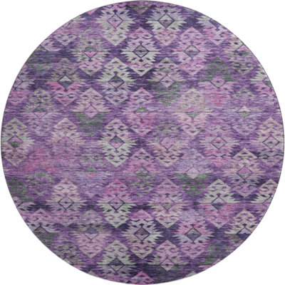 Premium Machine Washable Marasco AMF1637 Diamonds Rug