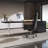 Brown Rectangular Solid Wood With 3 Drawers Desks-108183835-108183836