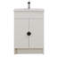 Ensemble de meuble-lavabo simple 24 po SmartFold