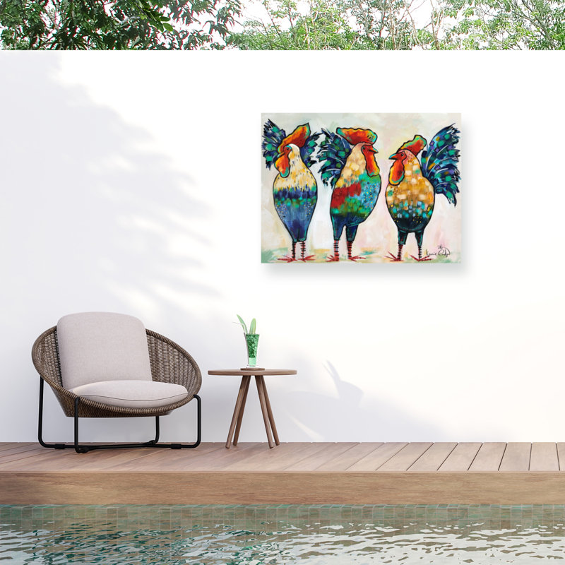 Toile d'extérieur Karrie Evenson Show Offs, H 18 po x l 24 po