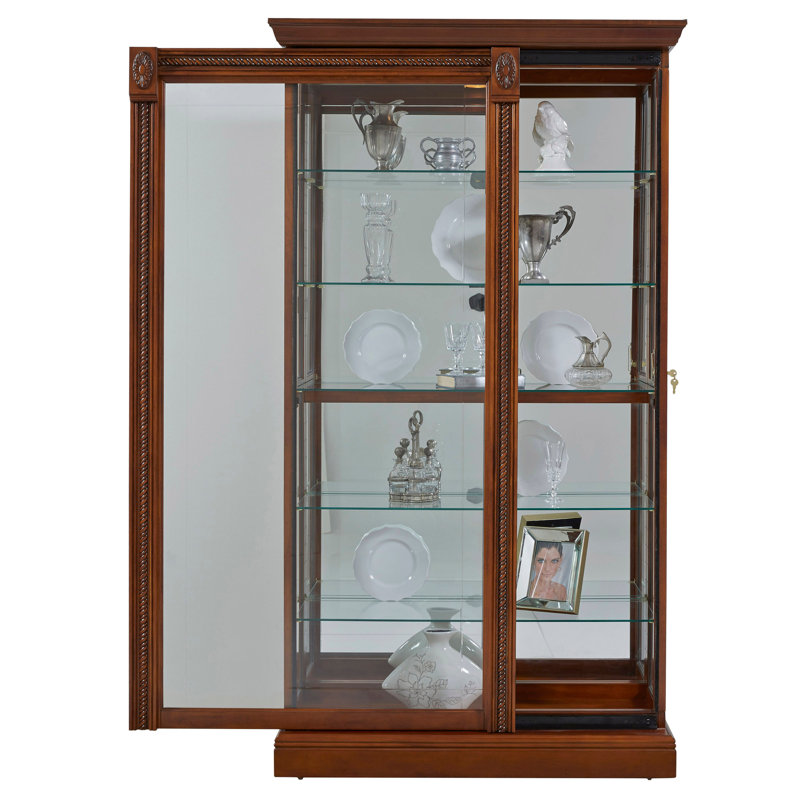 Vitrine lumineuse Spenser, Médaillon cerisier