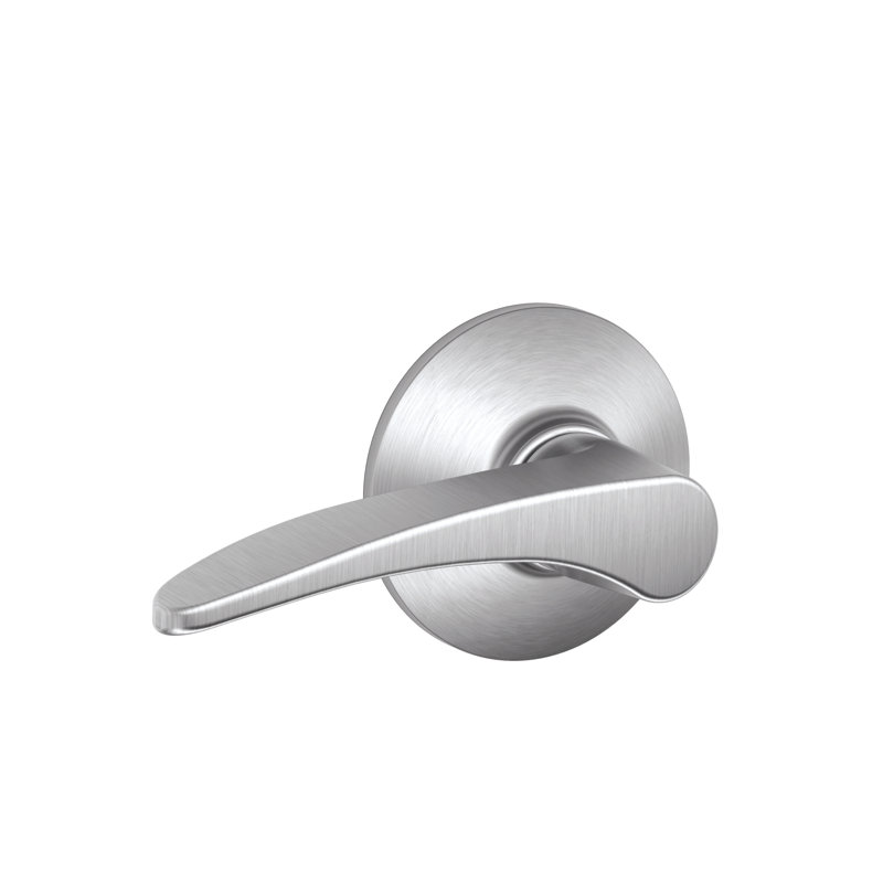Manhattan Lever Hall and Closet Lock, Satin Chrome