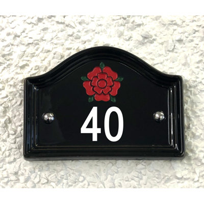 Walsham 16.5cm H Ceramic House Number