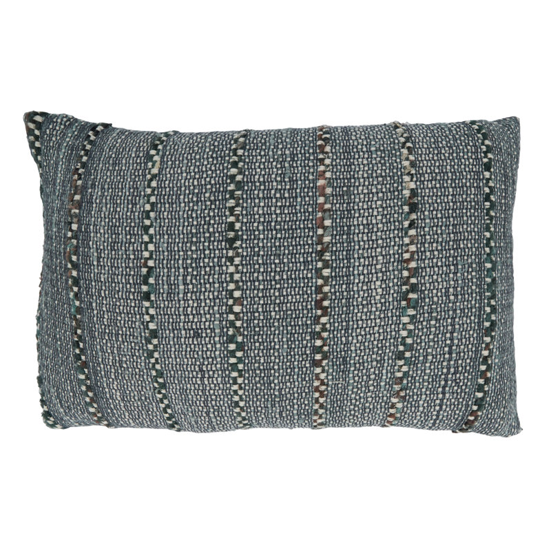 Housse de coussin rectangulaire en coton Octavia, Mélange de duvet