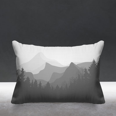 Outdoor Reversible Throw Pillow