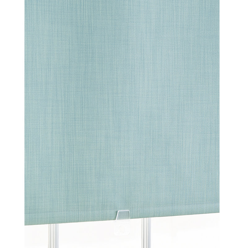 Room Darkening Roller shade, Seafoam, 27"W x 64"L