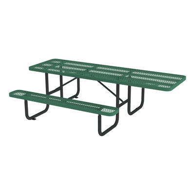 Open Air Series Heavy Duty ADA Rectangle Picnic Table