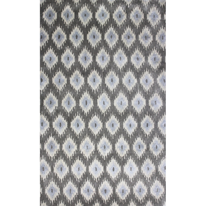 Durrant Wool Geometric Indoor Rug, Rectangle 5' x 8'
