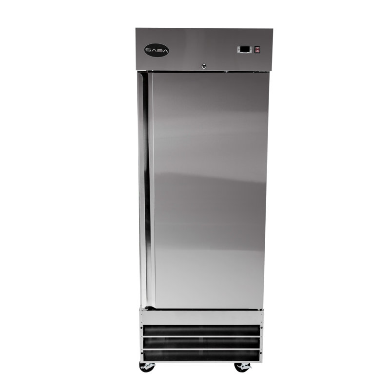 29 po L 23 pi³ Pi. Réfrigérateur commercial en acier inoxydable