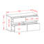 Streton Unfinished Floating TV Stand-435864130