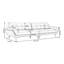 Coussin de canapé modulaire en cuir véritable noir-1549073-1549289