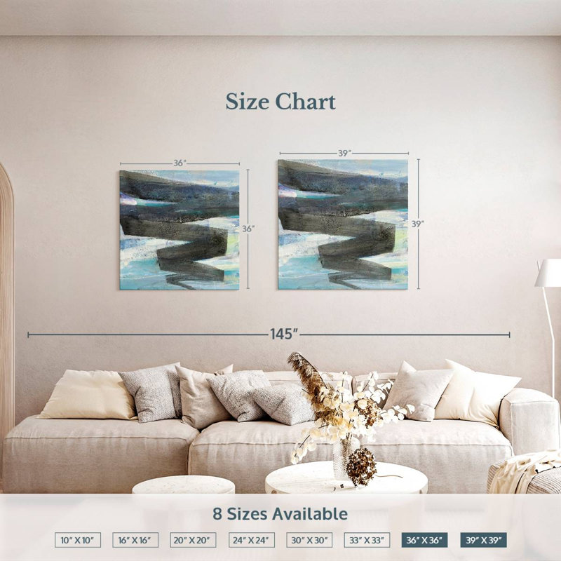 Avery Zag, 39" H x 39" W